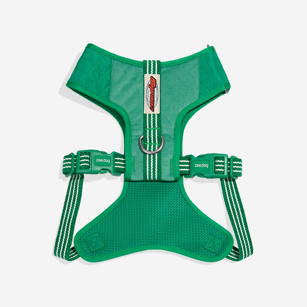Zee Dog Arnés Air Mesh Velvet Vibes Vert, detalle del tejido
