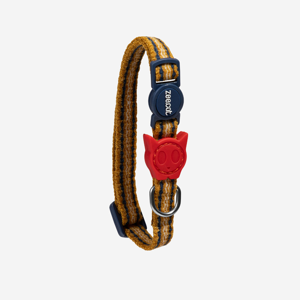 Zee Dog Collar Gato Velvet Vibes Misfit, hebilla de liberación rápida