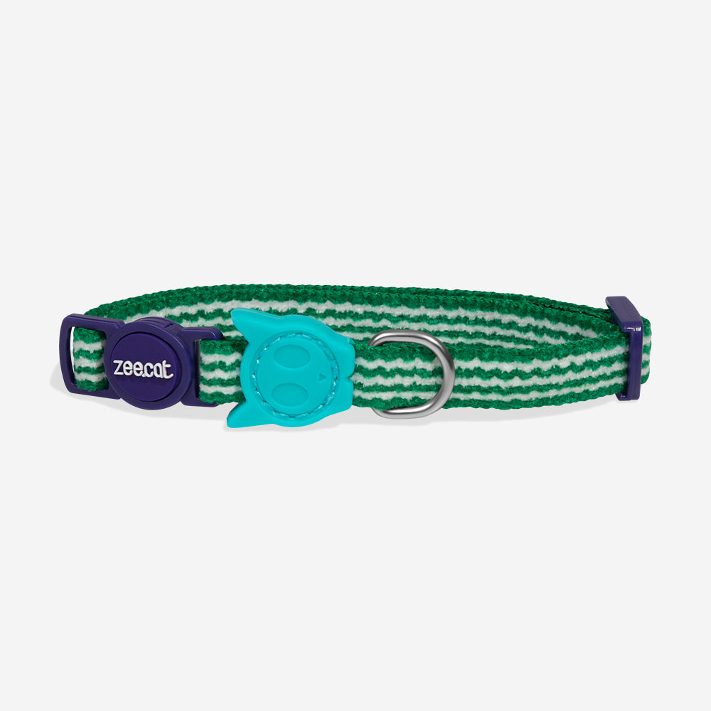 Zee Dog Collar Gato Velvet Vibes Vert, vista principal