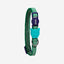 Zee Dog Collar Gato Velvet Vibes Vert, hebilla de liberación rápida