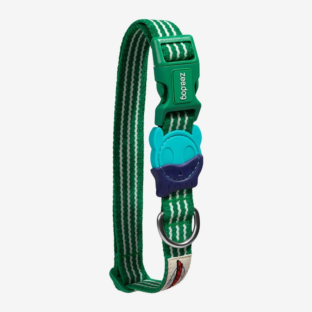 Zee Dog Collar Velvet Vibes Vert para perro, vista principal