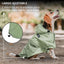 Pet Lounge Cortaviento Impermeable Perros y Gatos HYDROLITE Verde