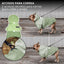 Pet Lounge Cortaviento Impermeable Perros y Gatos HYDROLITE Verde