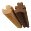 Las dos formas del snack dental Whimzees Puppy: patito de goma y osito