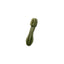 Snack dental Whimzees Toothbrush verde talla XS/S, con sus ranuras y relieves