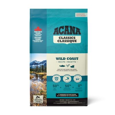 Acana Classic Wild Coast 9.7 kg alimento para perros vista frontal