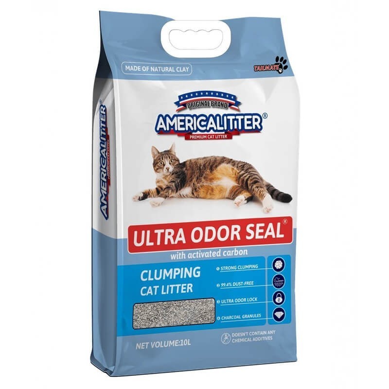 América Litter Ultra Odor Seal Carbón Activo 15 Kg