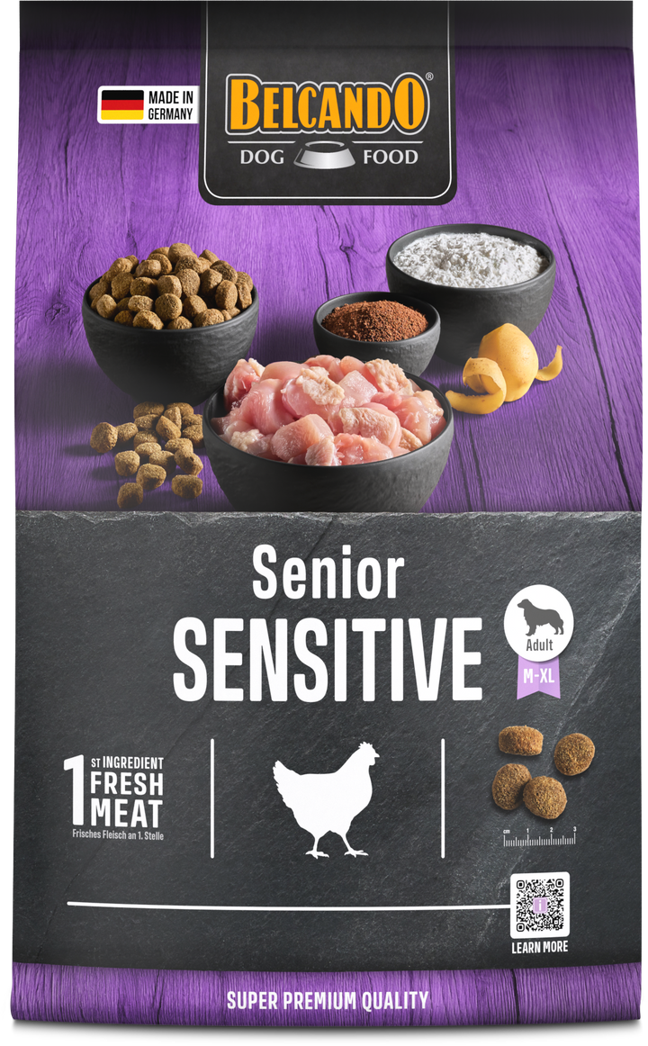 Belcando Senior Sensitive 4 kg saco vista frontal