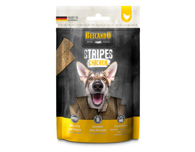 Belcando Snack Perro Stripes Pollo 70 Grs.