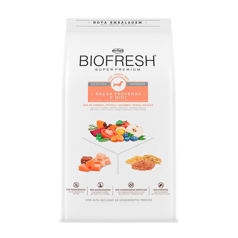 Biofresh Perro Adulto Castrado Razas Pequeñas y Mini 10.1 Kg