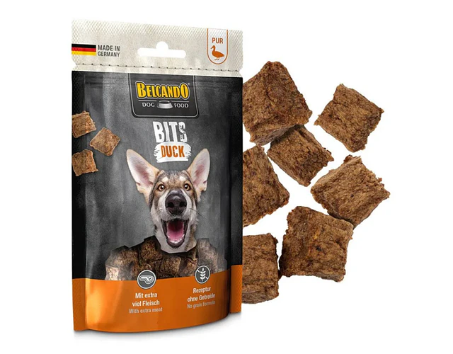 Belcando Snack Perro Bits Pato 90 Grs.