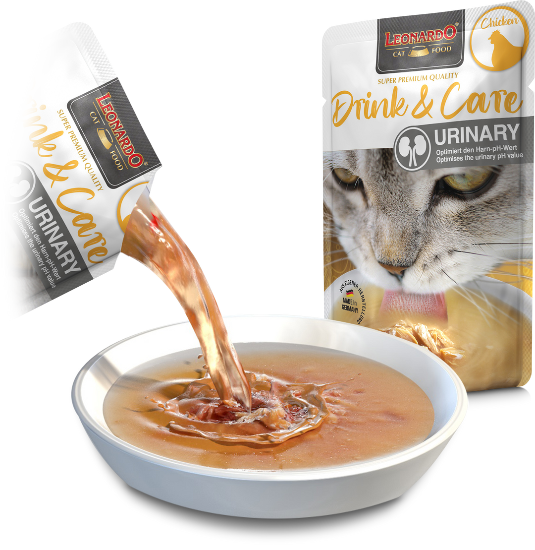 Leonardo gato Drink &amp; Care Urinary composición nutricional