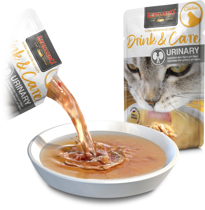 Leonardo gato Drink &amp; Care Urinary composición nutricional