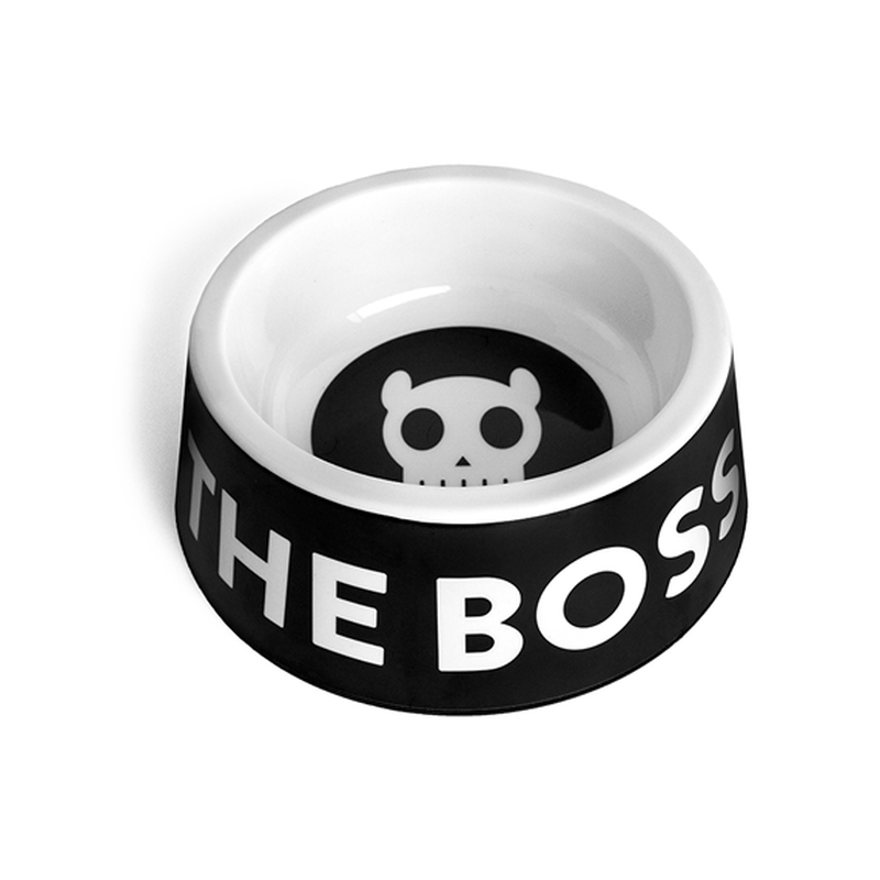 Zee Dog The Boss plato negro talla Small para perros
