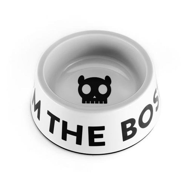 Zee Dog The Boss plato blanco talla Small para perros
