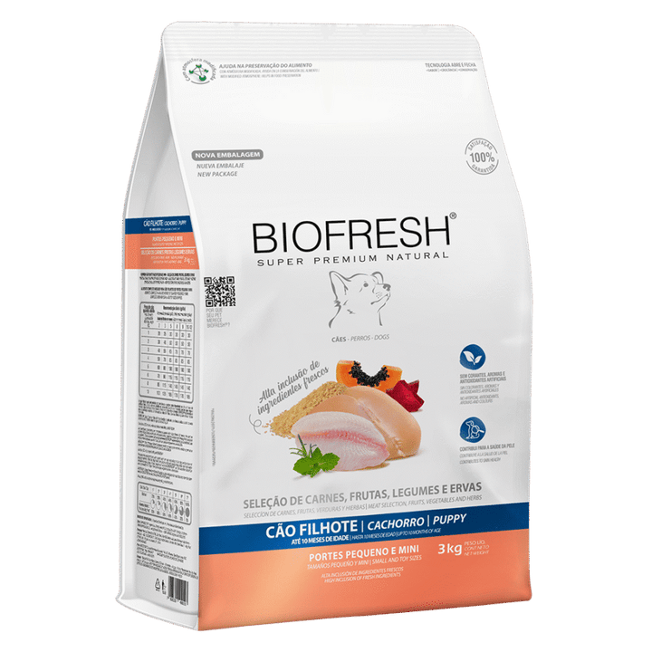 Biofresh Perro Cachorro Raza Pequeña y Mini 10.1 Kg - Vista trasera