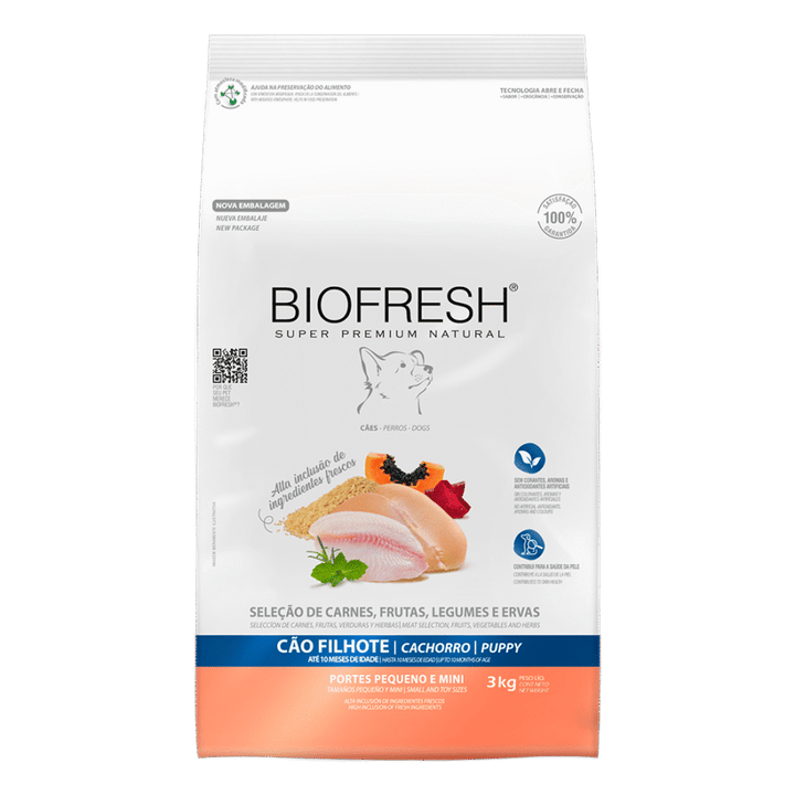 Biofresh Perro Cachorro Raza Pequeña y Mini 10.1 Kg - Alimento seco para perros