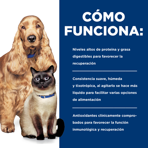 Hill's Prescription Diet Urgente Care Alimento Húmedo con Pollo 156 Grs. x 10 Uds.