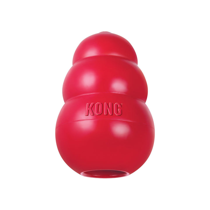 KONG Classic Medium M juguete interactivo rellenable rojo, vista principal