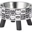 Plato Comedero Elevado Perros y Gatos Caritas 450 ml