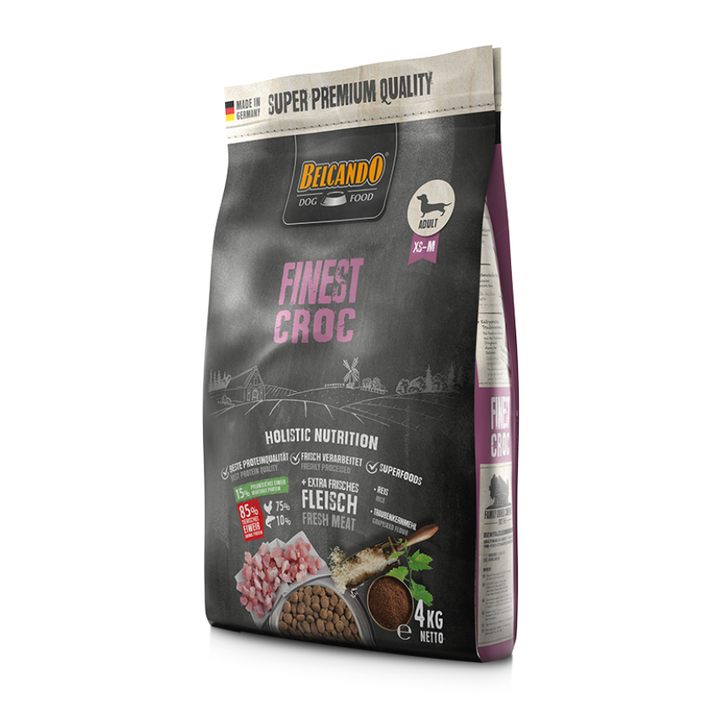 Belcando Finest Croc 4 Kg alimento para perros vista frontal