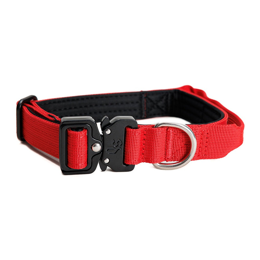Street Dogs Collar Perro Combat 2,5 cm Rojo