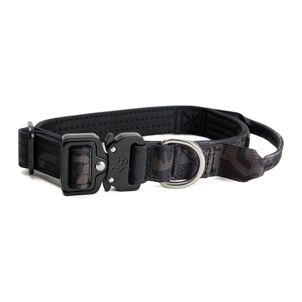 Street Dogs Collar Perro Combat 2,5 cm Camo Negro