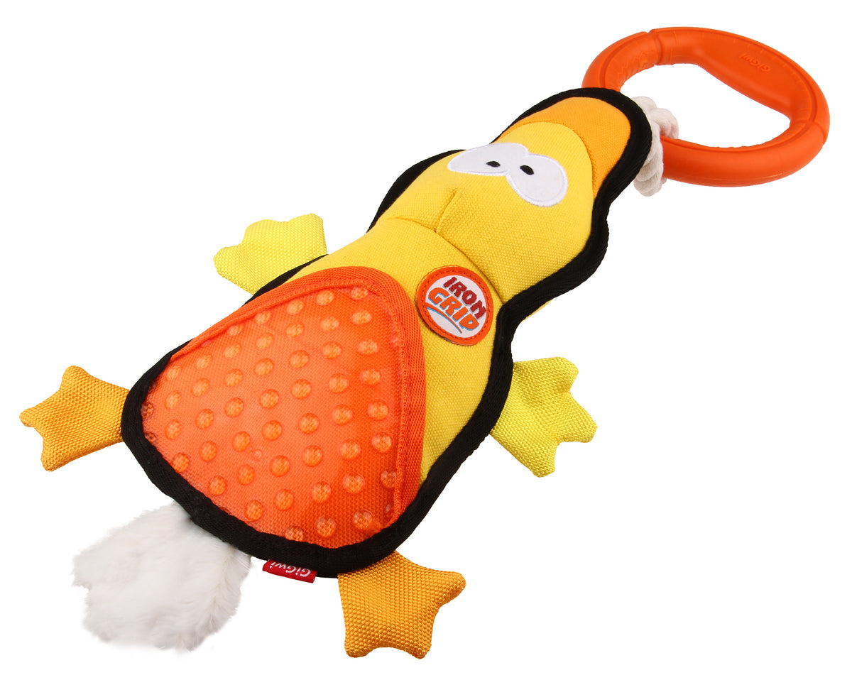 Gigwi Iron Grip Special Rope Pato Yellow