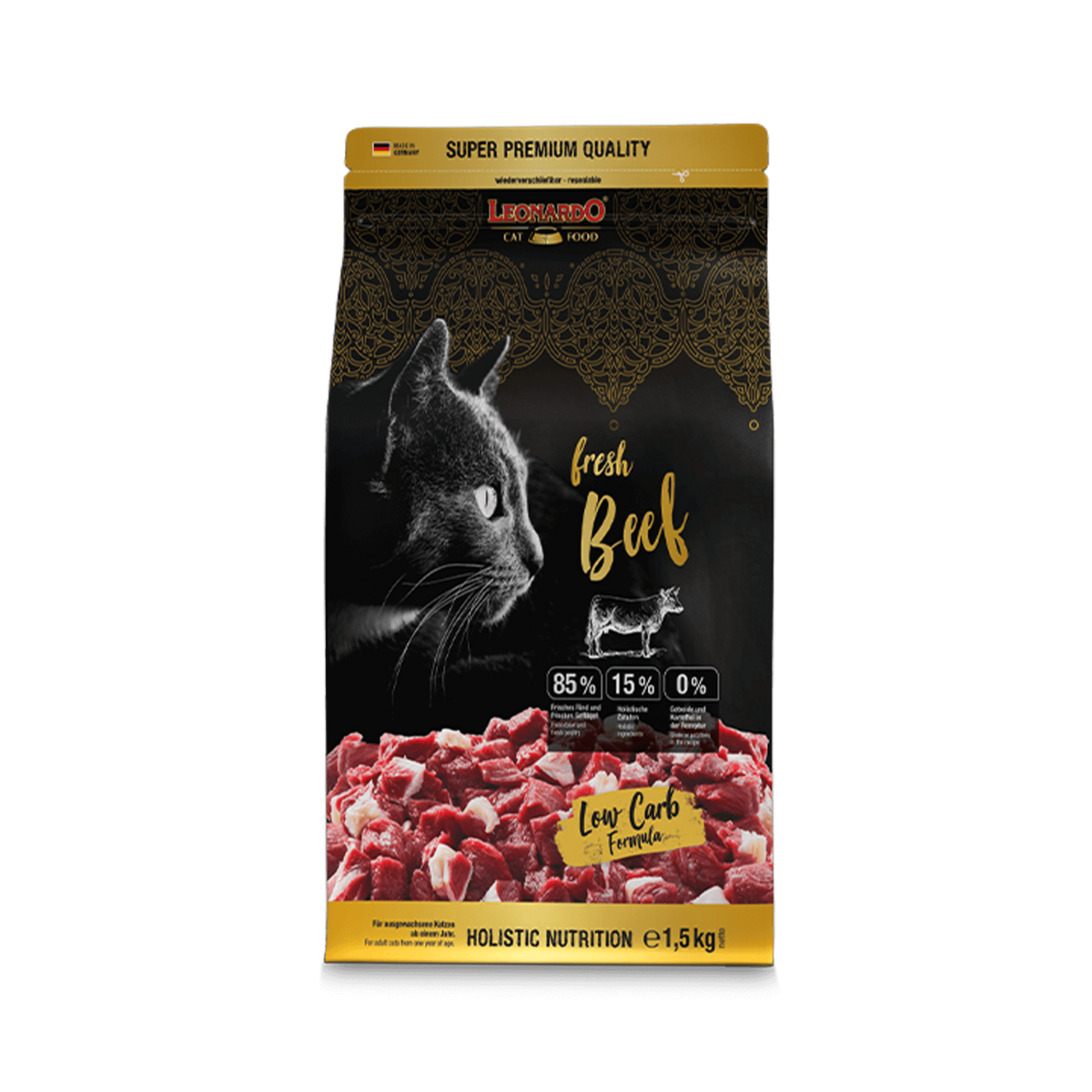 Leonardo Gato Fresh Beef 1.5 Kg