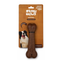 Stay Wild juguete mordedor perro hueso en L fibra bambú 16 cm vista frontal