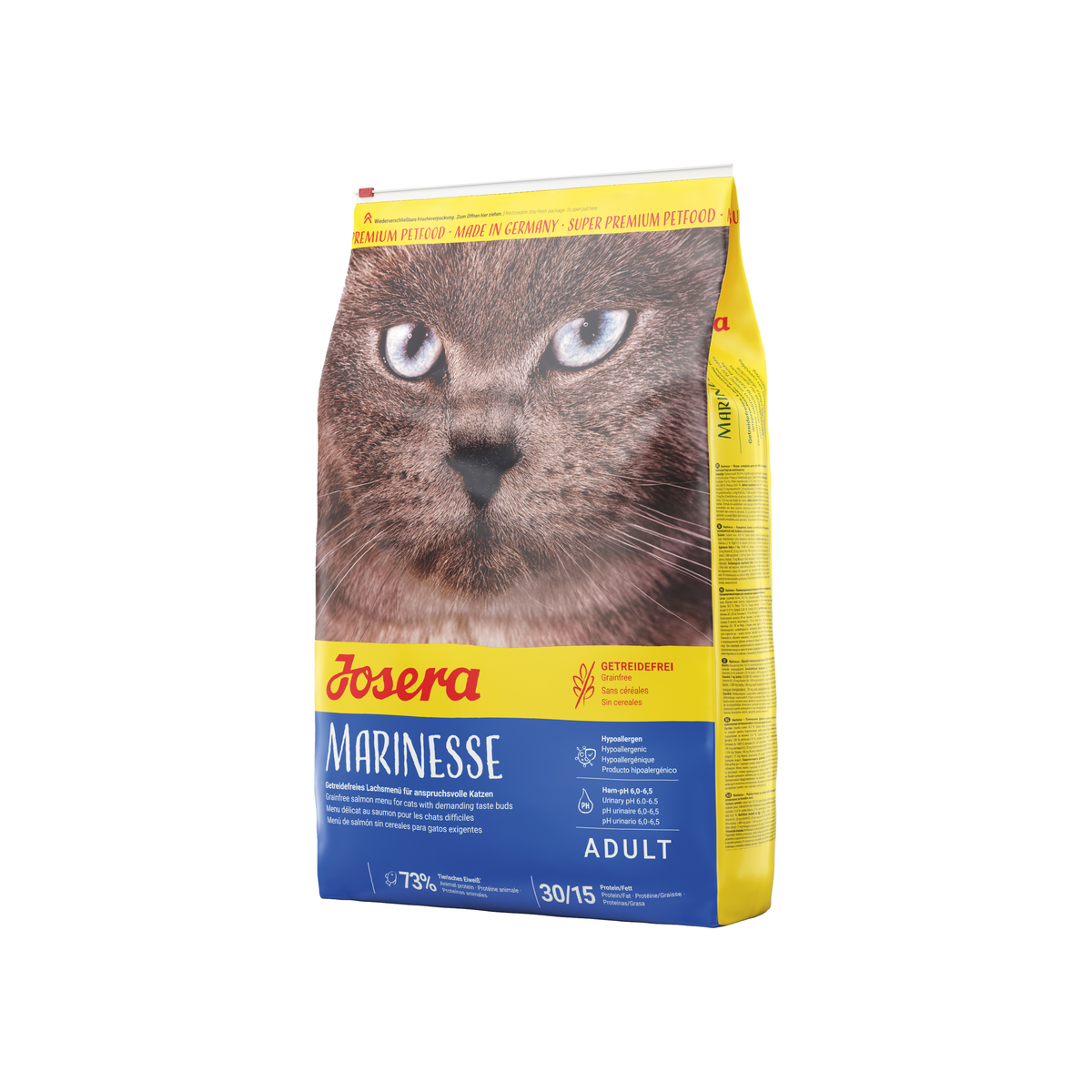 Josera Marinesse alimento seco hipoalergénico para gatos empaque