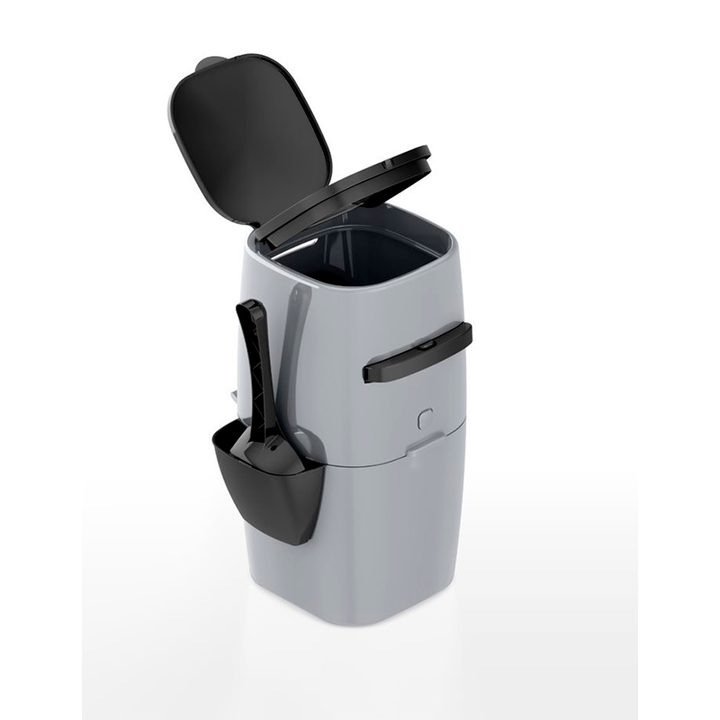 Litter Genie Pail Design Plus basurero sanitario para gatos detalle del sistema