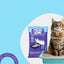 Michi Love arena bentonita lavanda gato vista general producto