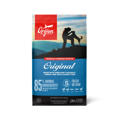 Orijen Original Dog libre de granos 10.6 kg alimento para perros vista frontal