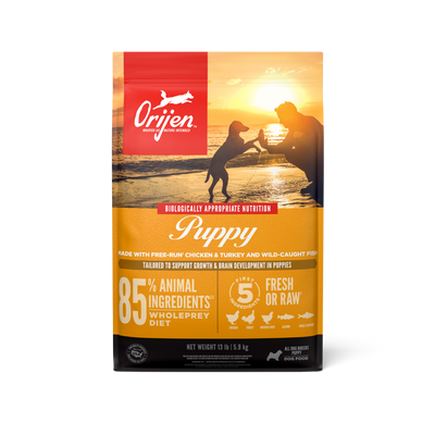 Orijen Puppy libre de granos 5.9 kg alimento para cachorros vista frontal