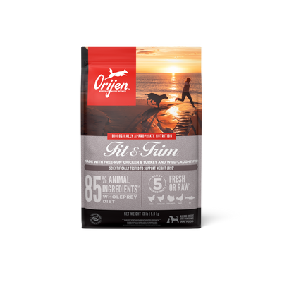 Orijen Fit & Trim libre de granos 5.9 kg alimento para perros vista frontal