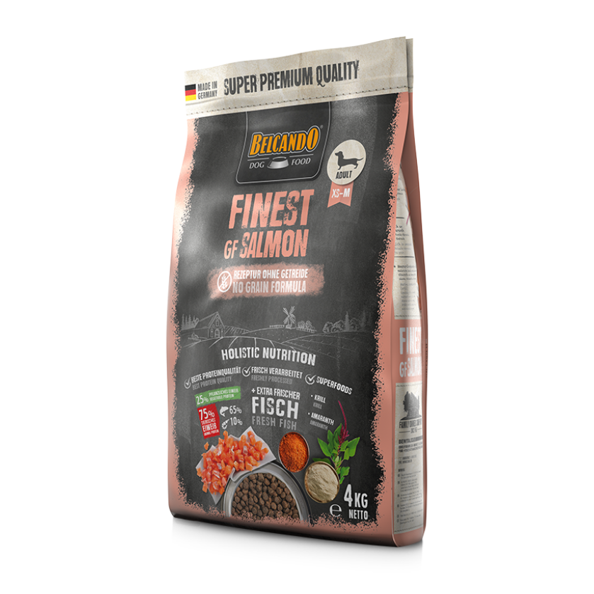 Belcando Finest GF Salmón 4 Kg empaque
