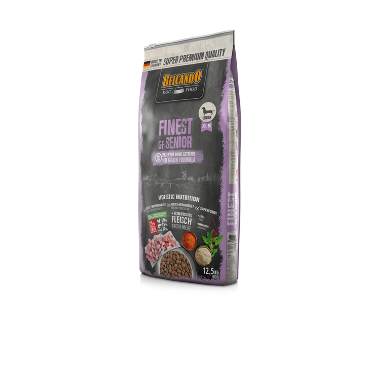 Belcando Finest GF Senior 12.5 Kg empaque