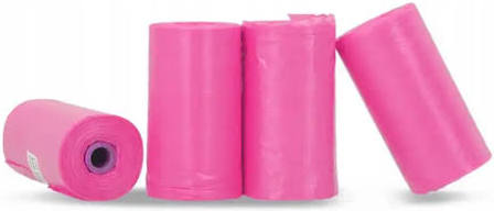Wonder Dog Bolsitas Higiénicas Rosa/Verde 80 Uds.