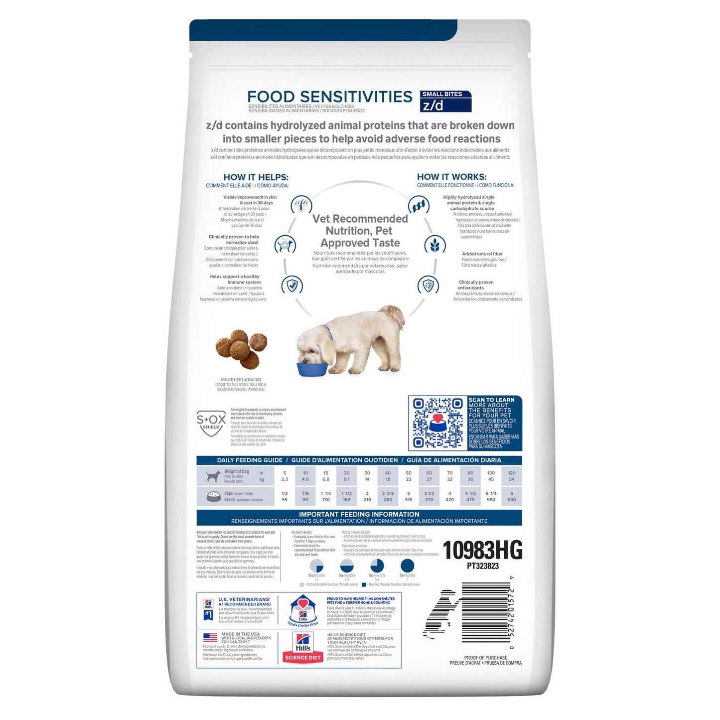 Hill's Prescription Diet Perro z/d Small Bites 1.5 Kg