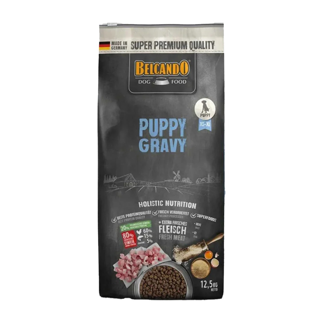 Belcando Puppy Gravy 12.5 Kg alimento para cachorros vista frontal
