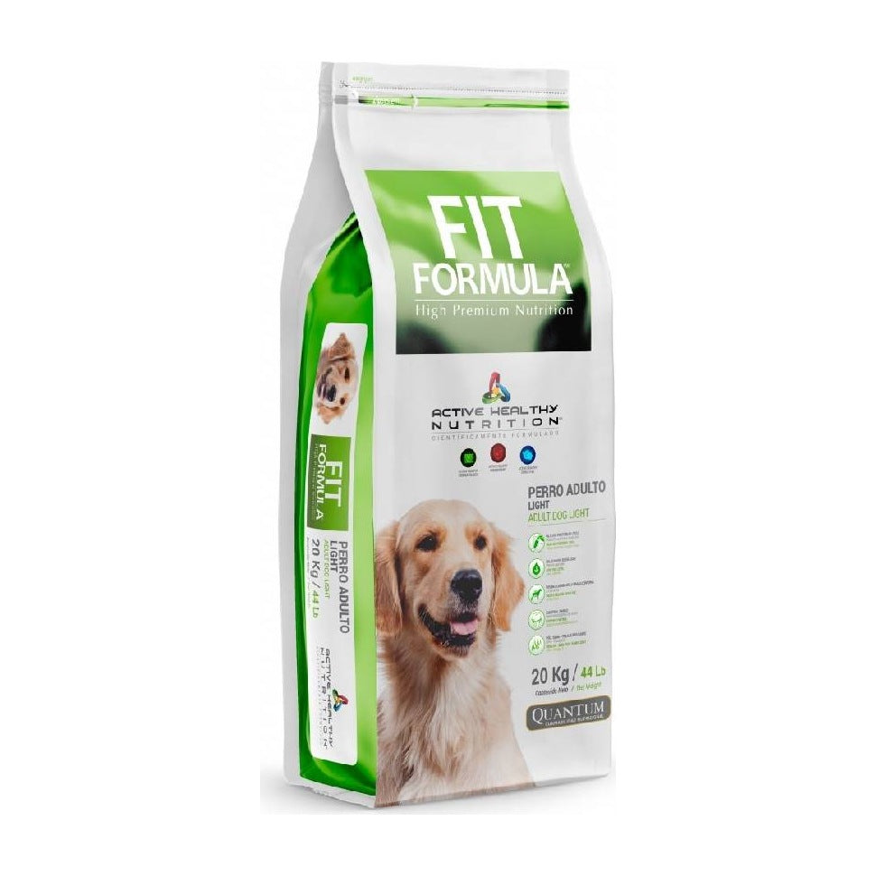Fit Formula perro adulto light 20 Kg alimento seco empaque