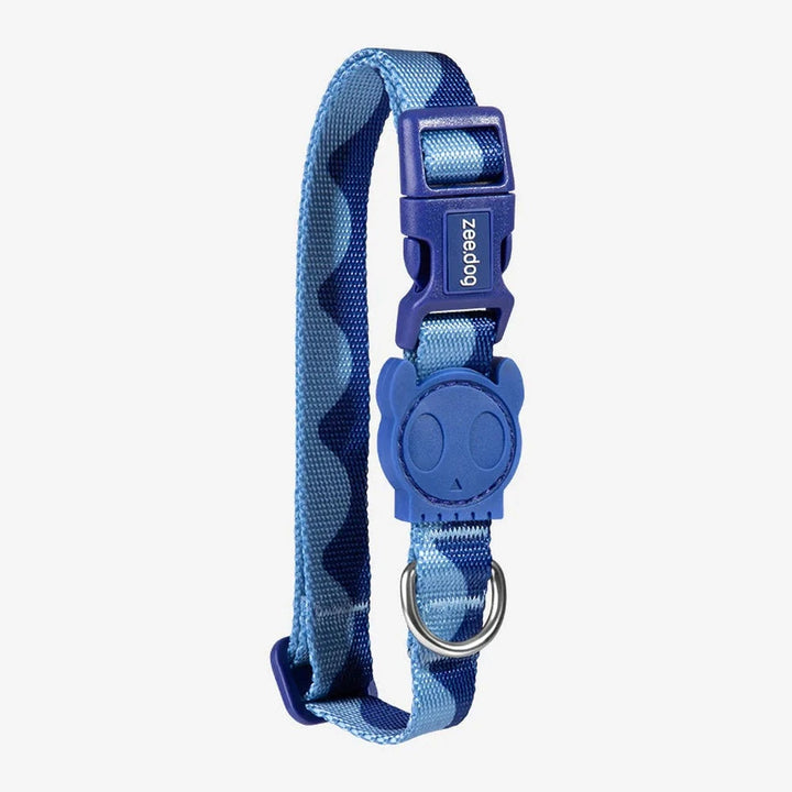 Zee Dog Swell collar para perros vista principal diseño olas