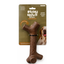 Stay Wild juguete mordedor perro tronco pequeño fibra bambú 22 cm vista frontal