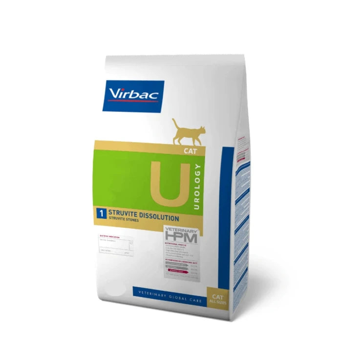 Virbac gato HPM Urology Struvite saco vista alternativa