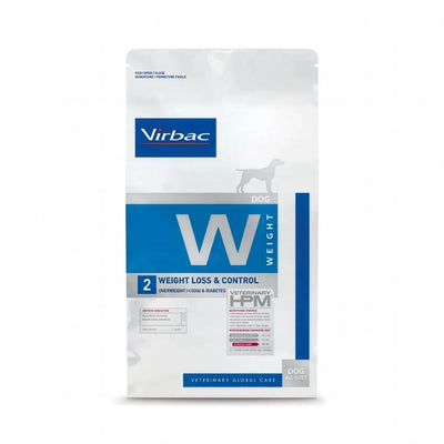 Virbac HPM Weight Loss & Control W2 3 kg saco vista frontal