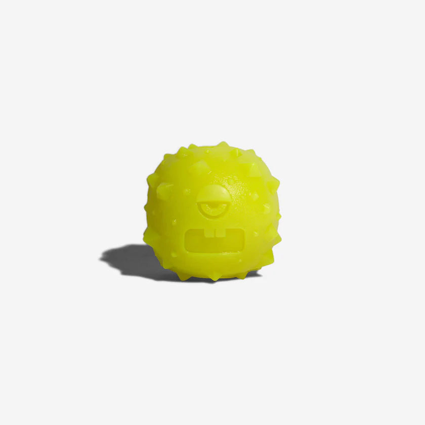 Zee Dog Rob the Microbe juguete microbio para perros en uso