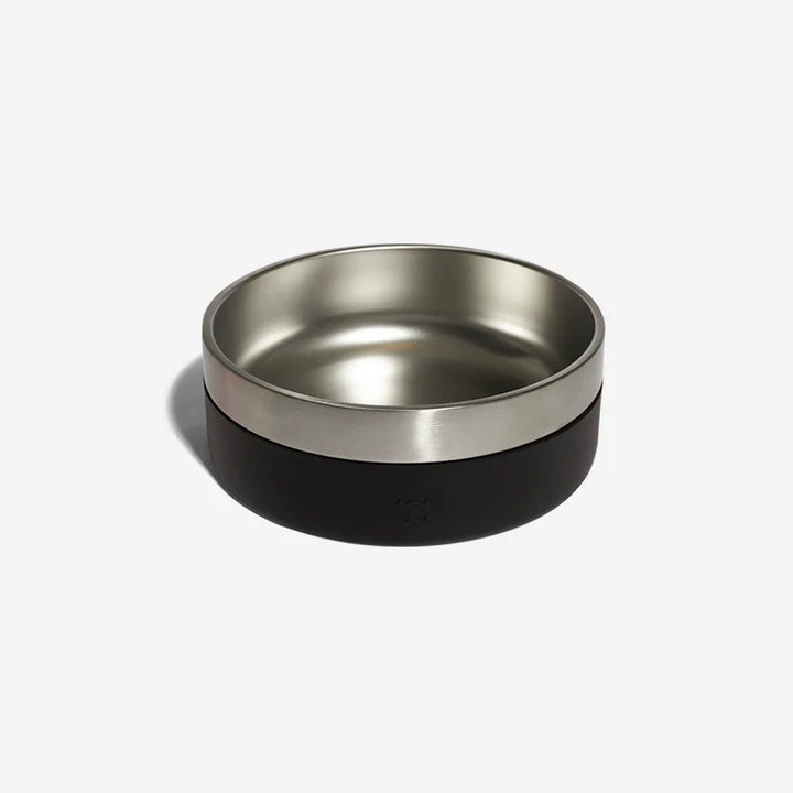 Zee Dog Tuff Bowl negro 1.2 litros plato para perro vista superior